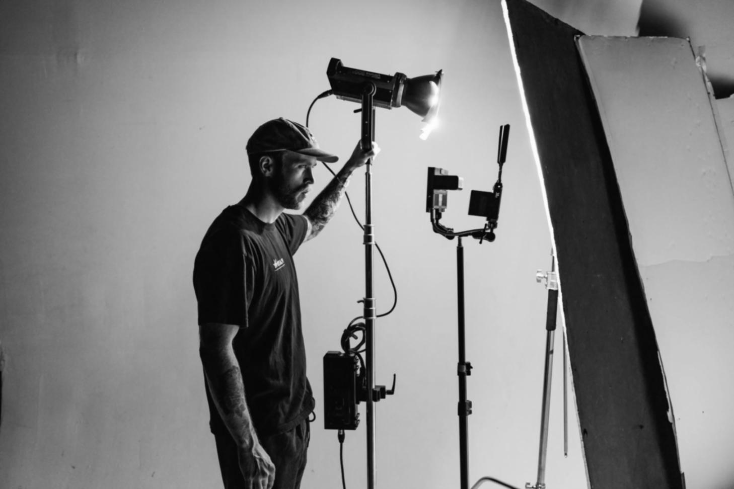 Students creating explainer animations with data visualization elements